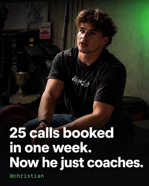 Christian talking about CloseLoop on Instagram